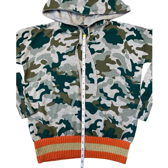 AQUA Camo Hooded Sweatshirt Bloomingdale’s Exclusive Urban Chic Athleisure - XS - Picture 9 of 10
